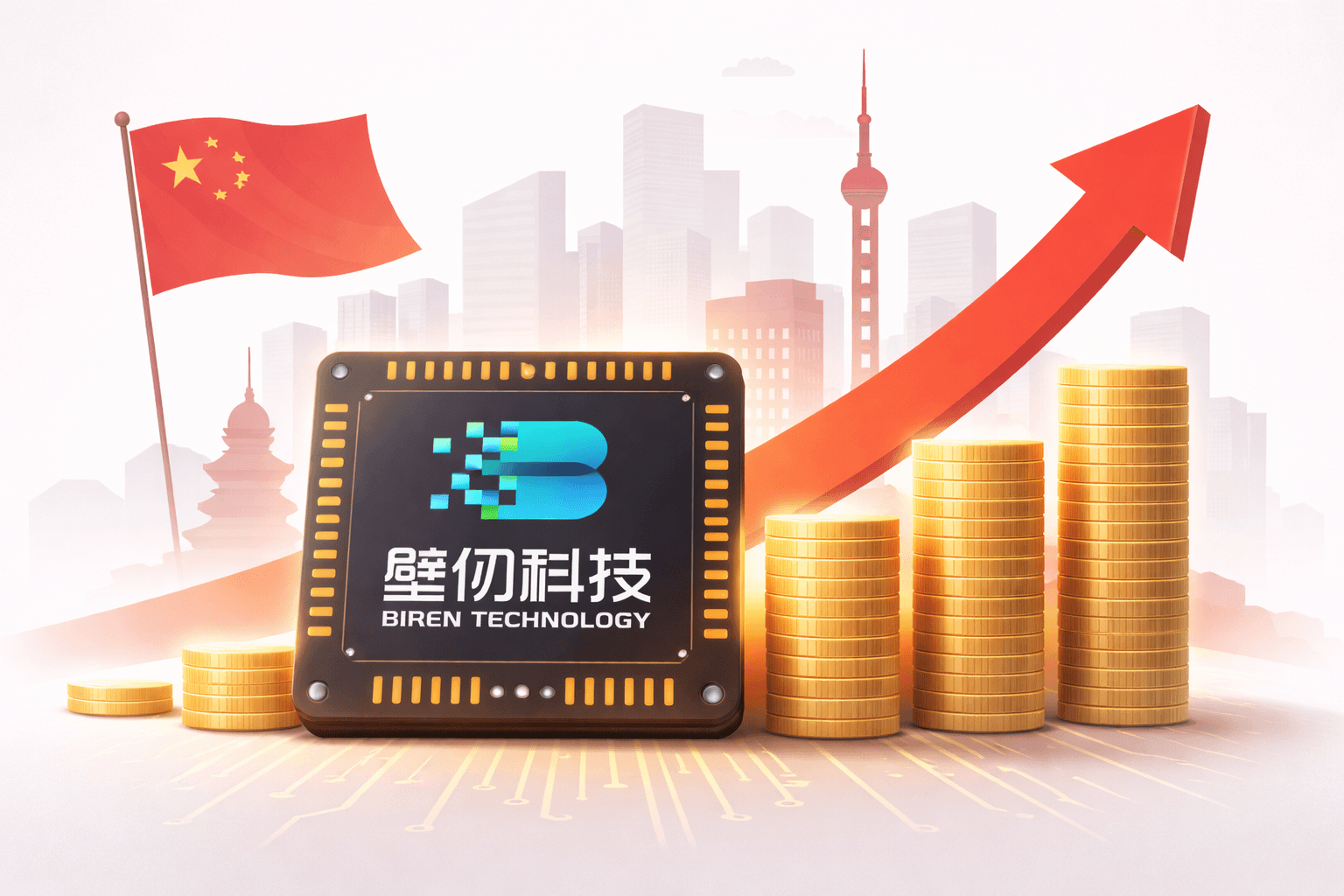 Выручка китайской Biren Tech утроилась на фоне спроса на ИИ-чипы