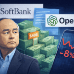 SoftBank заняла рекордные $40 млрд ради новых вложений в OpenAI — её акции рухнули почти на 8%