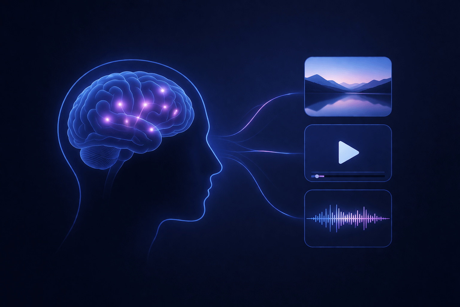Meta* показала ИИ-модель, которая предсказывает реакцию мозга на картинки, видео и звук