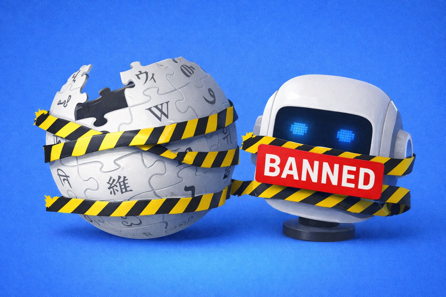 Wikipedia запретила использовать ИИ для написания статей