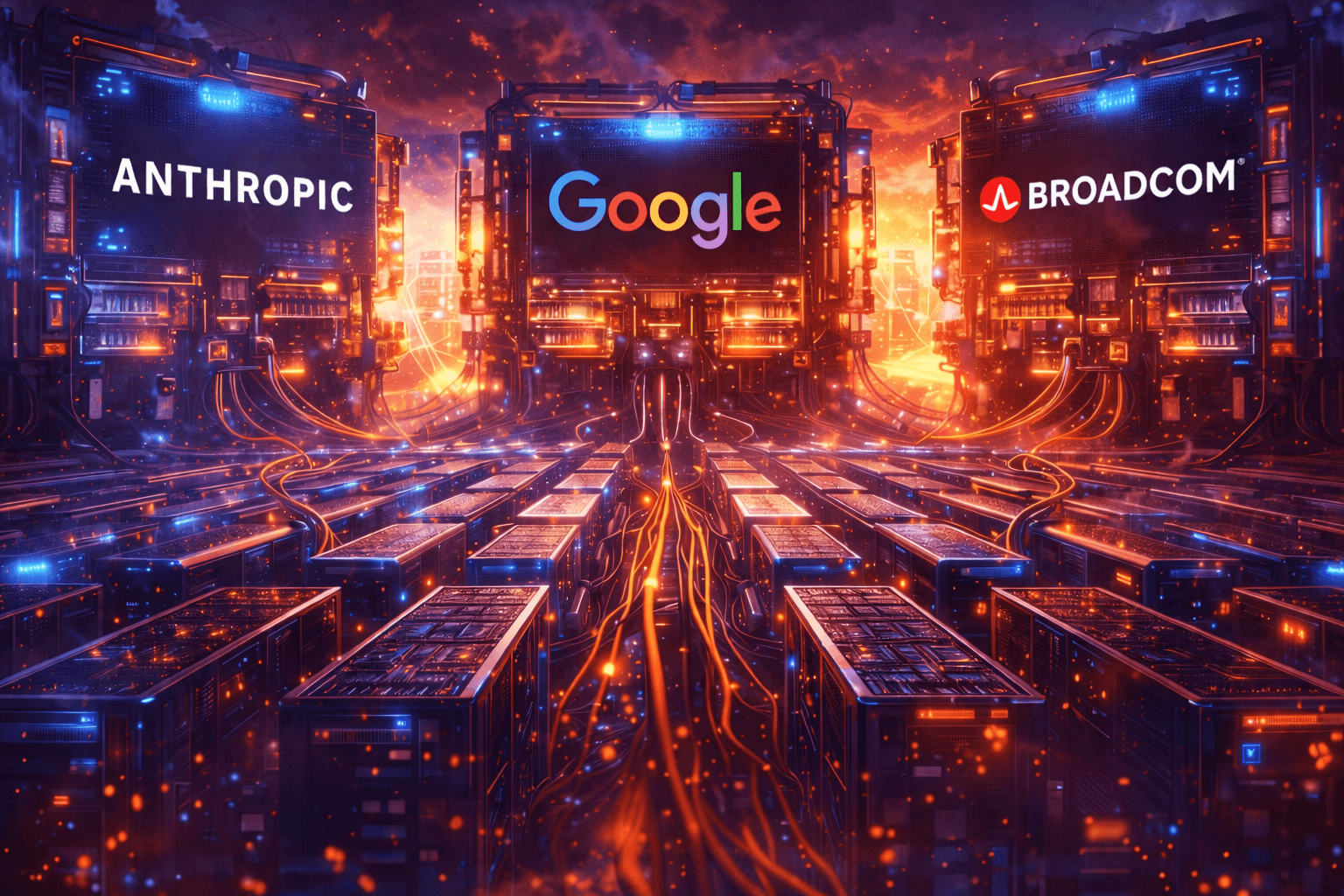 Anthropic заключила крупную инфраструктурную сделку с Google и Broadcom