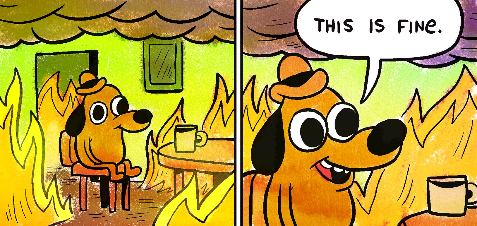 Автор мема «This is fine» обвинил ИИ-стартап Artisan в краже его рисунка для рекламы