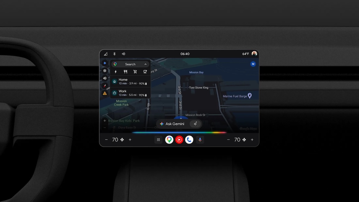 Google начнёт устанавливать Gemini в автомобили с Google built-in
